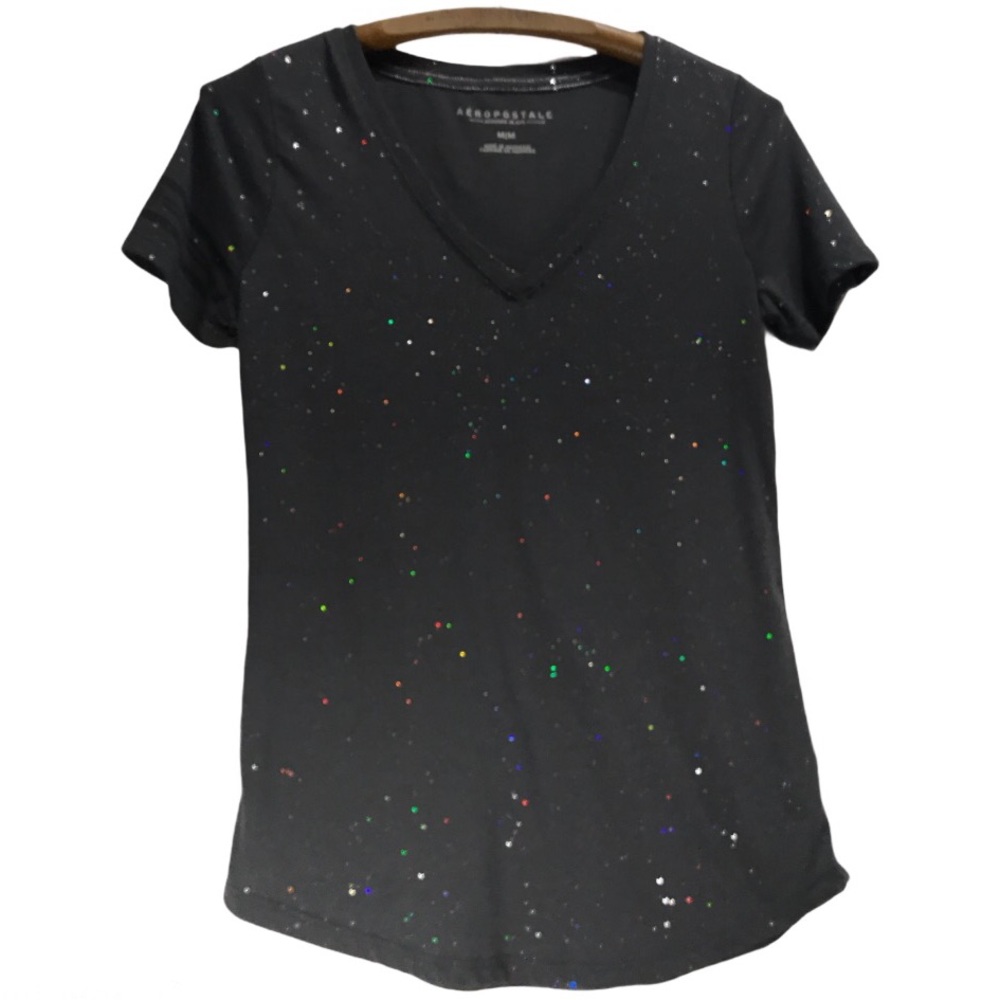 Aeropostale V-Neck Shimmer Tank - Picture 4 of 4